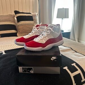 Men’s Air Jordan 11 Retro, Size 11, Cherry Red